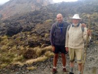 on the Tongariro Crossing